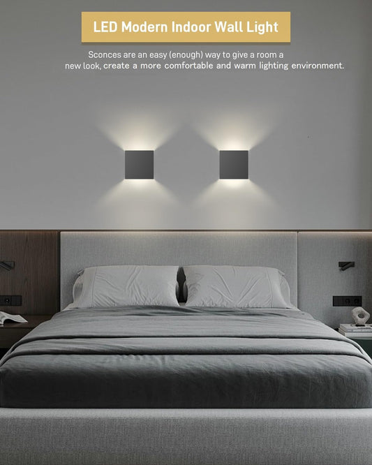 Wall Sconces Set of Two - Dimmable Wall Lights Battery Operated WallSconce, Rechargeable Sconces 3 Color Temp, Indoor Wireless Sconces Wall Decor Set of 2 Cordless, Living Room, Bedroom